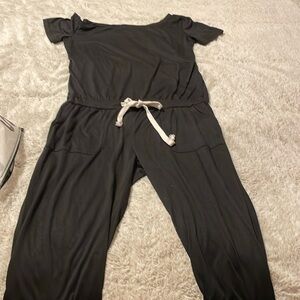 SHEIN Black short sleeved jumper